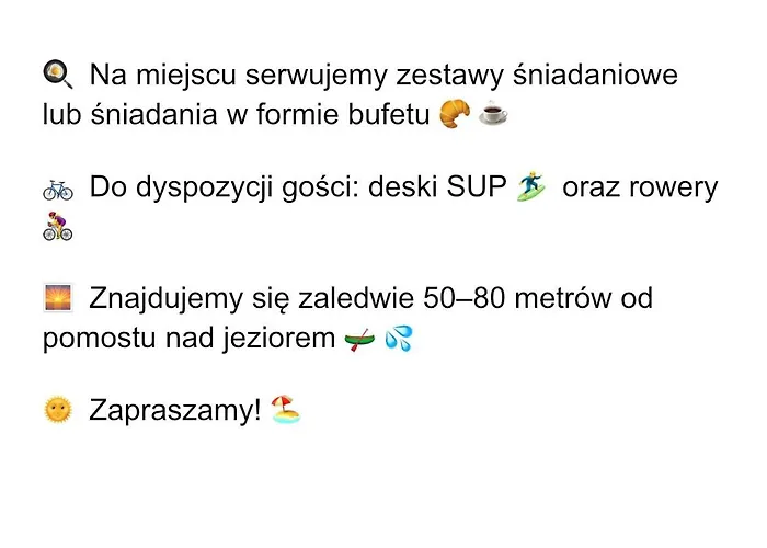 Za Jeziorem Гостевой дом Sztum